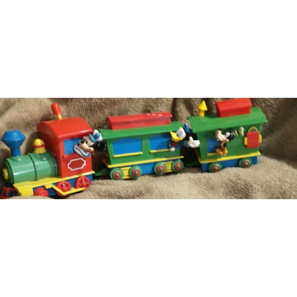 Disney Parks Mickey Mouse Donald and Goofy No Remote Control Character Train D